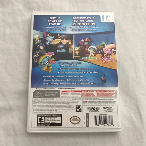 Nintendo Wii Disney Universe Game Disc Manual Included - Picture 2 of 7